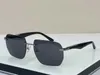 Occhiali da sole di design di marca Uomo Uomo Designer di lusso Occhiali da sole quadrati senza montatura Donna Moda retrò Lunette Lentes De Sol Gafas De Sol