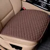 Coussins universels 13 pièces (ensemble) housse de siège de voiture en lin avant arrière coussin en tissu de lin respirant protecteur tapis intérieur camion SUV Van AA230525