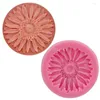 Baking Moulds Flower Chrysanthemum Sunflower Silicone Fondant Shop 3D Cake Mold Cupcake Jelly Candy Sugar Decoration Tool FQ1780