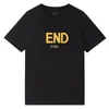 23S Mens T Shirt Tasarımcı Tişörtlü Erkekler Tees Fashion çok yönlü saf pamuk nefes alabilen yaz yeni çift aynı kıyafet