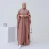 Ethnische Kleidung Ramadan Muslim Kaftan Abaya Kleid Frauen Dubai Elegante Abendkleider Outfits Afrikanische Maxi Boubou Robe Djellaba Femme