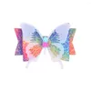 Hair Accessories 12pcs Fashion Cute Glitter Butterfly Bow Hairpins Cartoon Floral Bowknot Alligator Clips Princess Headwear