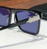 새로운 패션 디자인 레트로 남성 선글라스 8198 스퀘어 프레임 클래식 단순하고 다목적 스타일 UV400 보호 안경