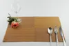 Bord mattor 4 st/parti 6 färger värmesolerade bordsartiklar pvc chic placemat kök dinning skål vattentät padd m0803