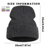 Berets Scary Skull Persönlichkeit Druck Mode Mann Winter Hut Hip Hop Halten Warme Hüte Frauen Herbst Outdoor Einfarbig Kappen für Jungen