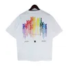 amirirlies Coloré femmes Vêtements amari Paint amiiri hommes amirl créateur de luxe Mode amirlies Tees Am Tshirt am Speckle Graffiti Flow amis Short imiri SleeVZJ9