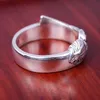 Cluster Rings Game FF8 FINAL FANTASY VIII Lionheart Lion 925 Sterling Silver Ring Band per uomo Gioielli FFVIII Cosplay Puntelli Regali Ragazzi