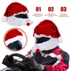 Мотоциклетные шлемы коралловый рунный шлем Санта -Клаус крышка мотоциклета смешная индивидуальная полная защита на открытом воздухе
