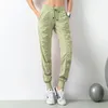 Pantalon Femme Plissé Décontracté Lâche Cordon Courir Recadrée Harem Mince Joggers Femme