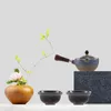 Dijkartikelen sets keramische zijgreep kruik 360 rotatie teapot roterende ketel maker Chinese set infuser cadeaus handheld