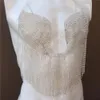 Erotische sexy glänzende neue Produktquaste voller Bohrer BH-Kette elegante sexy Bikini-Brustkette Frau Körperkette