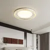 Lampadari Lampade da camera da letto per soggiorno Illuminazione per interni Decorazioni per la casa Bianco Rotondo Casa Lampadario moderno a soffitto a led