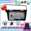 För Volkswagen VW Golf 7 MK7 GTI 2011-2021 CAR Radio Carplay HD Multimedia Android 12 Auto Qualcomm GPS Stereo New Video Player-4