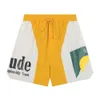 Rhude Men Mens Fashion Swimshorts Designer Short Gym Pants Casual Beach Loose Shorts For Man Women Swimming Trunknqz5