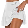 2023 jupes Bikini Secret femmes été genou Skrits Double couche sport Shorts robe séchage rapide Yoga exercice jambe Fitness