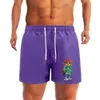 Herrbadskläder shorts mode ny varumärke man baddräkt strandkläder sexiga badstammar andningsbara sommar snabb torr låg midje strand surf