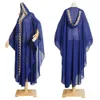 Etnische kleding Ramadan Abaya Dubai Kaftan Moslim hoofddoek Cardigan Afrikaanse avondjurk Women's Kimono Robe dames Caftan Islamitische kleding 230520