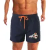 Luxury Teddy Bear tryckt snabbt torrt sommaren Siwmwear Beach Board Shorts Briefs For Man Swim Trunks Swimming Shorts Beachwear