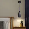 Настенная лампа ретро маленькое черное освещение универсальная люстра для спальни Винтаж Детская гостиная