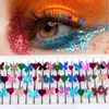 Valse Wimpers Kleur Individuele Lash 3D Vlinder Hart Glitter Wimper Extension Hoge Kwaliteit Natuurlijke Synthetische Decoratie