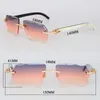 Óculos de sol de óculos de luxo de luxo de luxo moissanite conjuntos