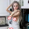 Sex Doll 2024 140 cm Sexdoll Silica Gel Real Skeleton Livselike Masturbator Vagina Love Realistic Anime Toyss Silicone