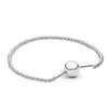 Bangle 925 Sterling Silver Ball Clasp Suitable Essence Rose Gold pan Bracelet Fit Women Bead Charm Diy Jewelry