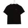 デザイナーキッズサマーウェアファッションレター印刷トップチルドレン半袖子供Tシャツ2色高品質のdhgate