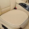 Cushions Universal Size Antislip Cover Front Seat Protector Cushion Linen Fabric Car Accessories No Backrest AA230520