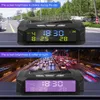 Reloj de coche nuevo con aspecto de reloj Digital de coche Solar con pantalla LCD accesorios de coche para piezas únicas adornos portátiles para coche