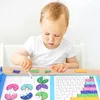 Children Magnetic Fraction Learning Math Toys Wooden Fraction Book Set Parish Teaching Aids Arithmetic Learning Educational Toys