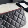 cc wallet luxury designer wallet small purse card holder credit wallets women classic black quilted fashion genuine leather clamshell purses coin Pickup clip