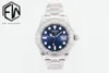 EWF Top Maker Watch TH-11.5MM 40MM 126622 Bisel de platino Esfera azul Zafiro CAL.3235 Mecánico automático 72 horas de almacenamiento de energía Relojes 904L Relojes de pulsera para hombres