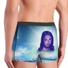 Caleçon Personnalisé Sauveur Jésus Christ Sous-Vêtements Hommes Breathbale Dieu Chrétien Boxer Briefs Shorts Culotte Doux Pour Homme 230520