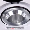 Tırnak Tedavileri Alkol Sterilizatör Tepsisi Kutusu Dezenfektör Manikürü Uygulama Aracı Art Metal Araçları Yüksek Sıcaklık Cam Topu 230520