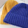 Berretti Beanie/Skull Caps Cappello da donna Bonnet Beanie Berretto grossolano lavorato a maglia Scalda orecchie spesso morbido Ski Lady Skullies Cappelli a costine grosse 2023 Inverno