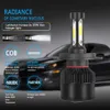 Новые 2pcs H4 светодиодные автомобильные фары 3 Cob Chips Auto S2 Car Lamp Lamp