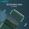 Rasoirs électriques VGR barbe rasoir Rechargeable tondeuse à cheveux Machine de découpe Portable alternatif pour hommes V-390 230520