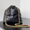 Sac poubelle pour hommes Grande pochette Noir Femmes Mode Luxurys Designers Balencigas Portefeuilles Mini Bandoulière Shopping Totes Hangbag Hobo Sacs à main en cuir