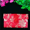 Gift Wrap Wedding Supplies Jade Pendant High Grade Silks And Satins Money Pocket Auspicious Pattern Copper Cash Chinese Knot Red Envelope