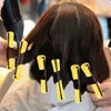 Conectores 60pcs Hair hastes de onda de onda fria plástico Perming rolos de rolos para Salon Home Styling Tools 230520