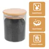 Bottiglie di stoccaggio 3 pezzi Barattoli di vetro per contenitori ermetici con coperchi Caramelle Riso Caffè Tè Biscotto Zucchero Farina Pasta Noci 750ml