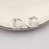 Célèbre Simple RetroDouble Lettre Designer Boucles D'oreilles Boucle D'oreille Pour Unisexe Charme Cadeaux De Mariage Bijoux Accessoire Haute Qualité 20style