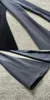 2023 Summer Nowy mały pachnący styl wysokiej jakości Wysokiej jakości szczupły czarny elastyczny talia prosta lufa Slim Pants Casual Floor Western Western Spoders dla kobiet