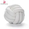 Cushion/Decorative Pillow Bubble Kiss Knotted Ball Design Round Throw Pillow Waist Back Wool Cushion Sofa Bed Decoration Dolls Toys For Kids 230520