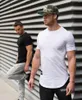 Men's T Shirts Muscle Brother Sport Short Sleeve Cotton Running Training Round Neck Shirt Fitness Clothes