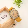 Montres-bracelets Denim Ceinture Montre Bronze Mode Étudiant Poignet Performance Marchandises En Gros Quartz