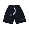 Men's Letter Print Shorts Streetwear Designer Summer Loose Sport Short Pant