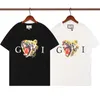 Modna koszulka męska Rekretka i kobiety luźne koszulki z nadrukowanymi literami krótkoczeprzewaniami Summer Męski T-shirt