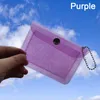 Card Holders Transparent Waterproof PVC Business Holder Mini Wallet Girls Coin Purse